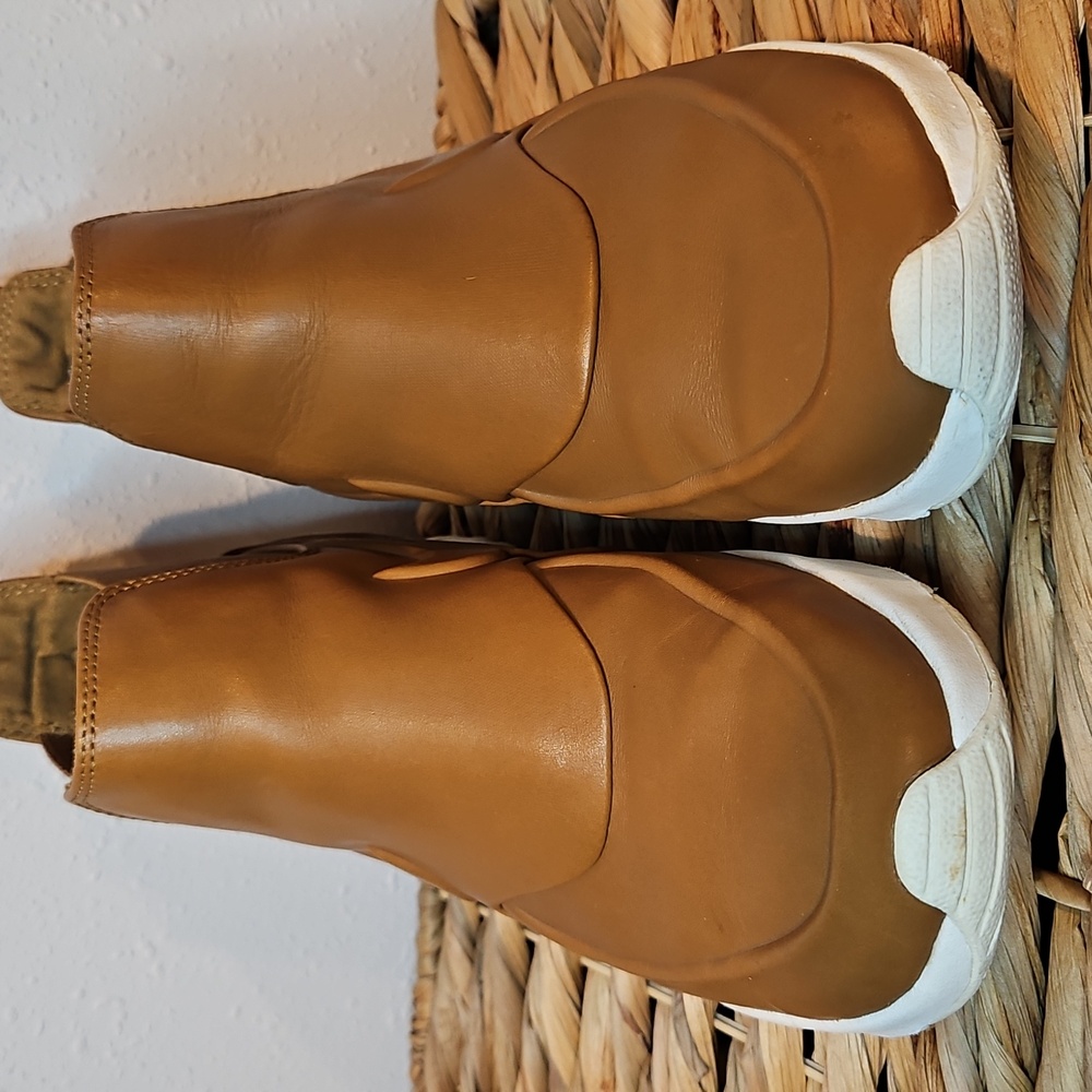 Nike Air Max Thea Mid Chelsea 859550-200 Women's Ale Brown Leather Shoe Boot 7.5 - Picture 5 of 11